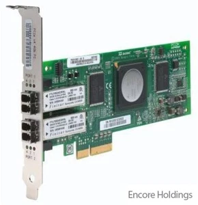 Dell QLogic QLE2462 Dual Port 4GB Hot Bus Adapter - Standard PX2510401-54 - Picture 1 of 1