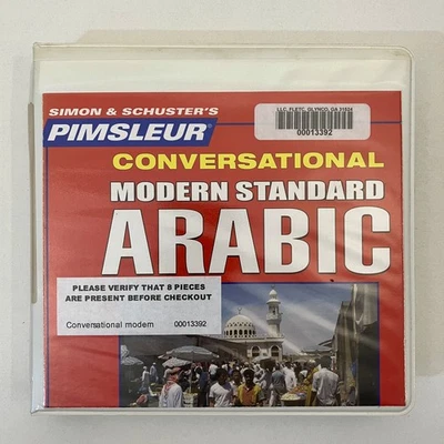 Pimsleur Conversational Modern Standard Arabic Simon Schuster EX-LIBRARY 2012 CD - Image 1 of 4