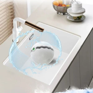 18W Mini Ultrasonic Dishwasher Portable USB Kitchen Dishwasher for Home(Green) - Picture 1 of 7