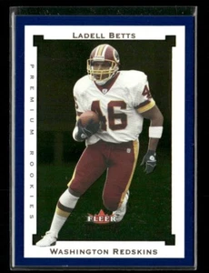 2002 Fleer Premium Rookie #151 Ladell Betts /1250 - Picture 1 of 2