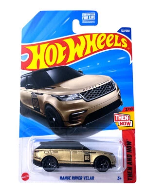 Range Rover Velar Gold 122/250 2025 Hot Wheels entonces y ahora 2/10 nuevo Foto 1 de 4