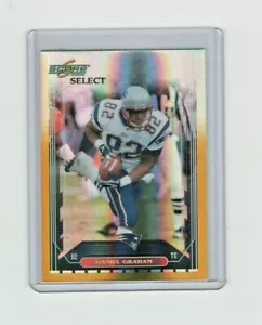 2006 Score Select Gold Zone Daniel Graham New England Patriots #35/50 - Imagen 1 de 2