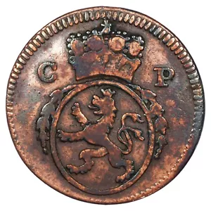 Allemagne - Électeurs palatins - 1/4 kreuzer 1773 Mannheim cuivre KM.437 monnaie - Foto 1 di 2
