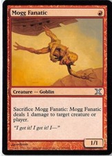 Mogg Fanatic *Uncommon* Magic MtG x1 Tenth 10th Edition SP