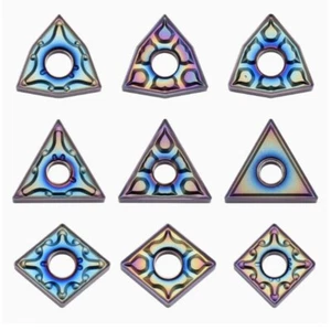 HRC65 WNMG TNMG CNMG SNMG TF618 TF918 Colorful turning insert For Quenched steel - Picture 1 of 3