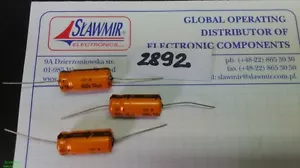 NIPPON 10uF 160V 10x22 85C Axial Elektrolytkondensator Set - 20 Stück - Bild 1 von 2