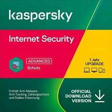 Kaspersky Internet Security 2022 1 PC 1 Jahr | Upgrade / Renewal | UE