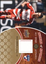 2010 Upper Deck World of Sports All-Sport Apparel JERSEY #ASA31 David Ferreira