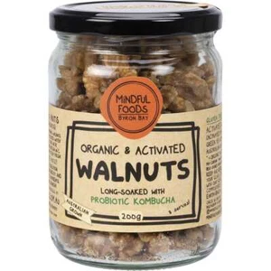 Mindful Foods Walnuts Organic & Activated 200g - Picture 1 of 1