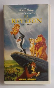 CS8> FILM VHS Walt Disney El Rey Leon - Hablada en Espanol - Picture 1 of 1
