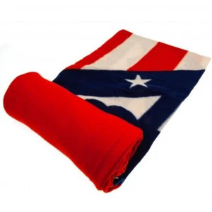 Atletico Madrid FC Fleece Blanket, Birthday Official Product - Picture 1 of 4