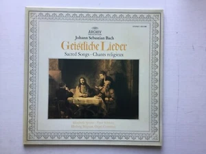 LP BACH, Geistliche Lieder, Elisabeth Speiser, Peter Schreier, Hedwig Bilgram - Bild 1 von 7