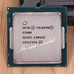 100% OK SR2HV Celeron G3900 2.8 GHz Dual-Core Processor CPU LGA 1151 - Picture 1 of 1