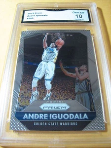 ANDRE IGUODALA WARRIORS 2015 PRIZM # 200 GRADO 10 L@@@@K - Imagen 1 de 1