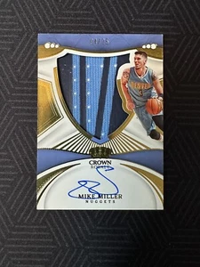 2022-23 Crown Royale - Mike Miller - Silhouettes Prime 🔥Game Used! auto #’d/25 - Picture 1 of 2