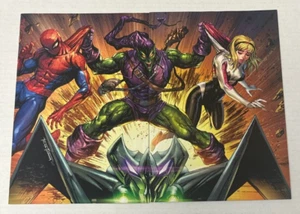 Marvel Comics AMAZING SPIDERMAN #47 CONNECTING COVER SET KIRKHAM VARIANT VIRGIN - Picture 1 of 1