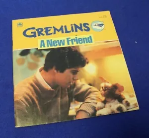Rare Gremlins "A New Friend" vintage book 1984 - Picture 1 of 2