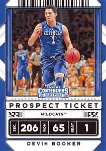 Panini Contenders 2020-21 selecciones de borrador #20 Devin Booker p2s-31386 - Imagen 1 de 2