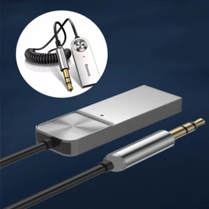 Audio Wireles 3.5mm Jack Adapter Wireless Handsfree Car USB Bluetooth Aux Dongle - Zdjęcie 1 z 13