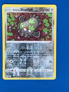 POKÉMONE. STUNFISK 127/196 HOLOGRAPHICPLAYERS CARD -:- IN AS NEW MINT CONDITION. - Picture 1 of 3