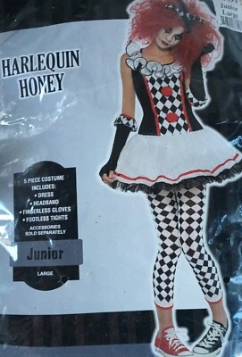 Raro Disfraz de Halloween Harley Quinn (estilo Taylor Swift) - Talla Junior L--SH Gratis Foto 1 de 3