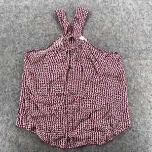 Top senza maniche Maeve Anthropologie collo boho Halter geometrico 10 - Foto 1 di 10