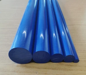 POM Rundstab Blau Stab D 12 - D 110mm L wählbar ab 20 mm Ronde POMC Rundmaterial - Bild 1 von 12