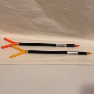 Fishin' Stix Glow 12"-30" portacanne estensibili lotto di 2 bastoncini da banco in plastica -Y - Foto 1 di 5