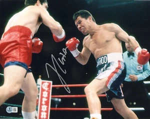 JULIO CESAR CHAVEZ SIGNIERT AUTO'D 11X14 FOTO BAS COA WBC WBO BOXEN CHAMP HOF C - Bild 1 von 1