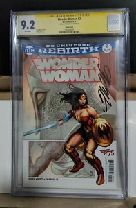 Wonder Woman Rebirth #2 CGC Signature Series Frank Cho Auto 9.2  - Imagen 1 de 2