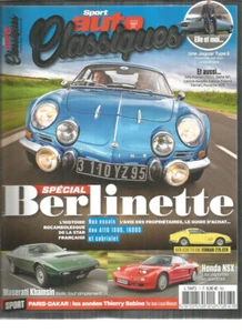 SPORT AUTO CLASSIQUES N°07 BERLINETTE /MASERATI KHAMSIN / HONDA NSX / JAG TYPE E - Picture 1 of 2