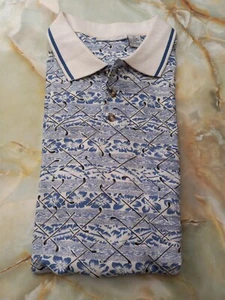 Michael AUSTIN GOLFSHIRT, GR XXL, FARBEN: blau, weiß, schwarz. - Bild 1 von 5