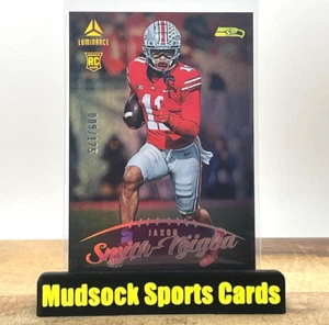 JAXON SMITH-NJIGBA - 2023 Panini Luminance - Purple #'d/175 - RC - Seahawks - Picture 1 of 2