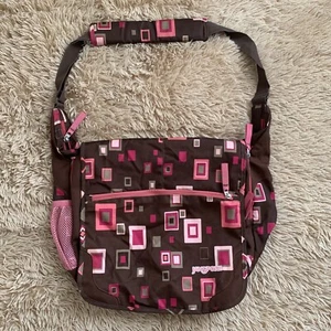Jansport Over Shoulder Cross body Patterned Messenger / Laptop Bag - Picture 1 of 7