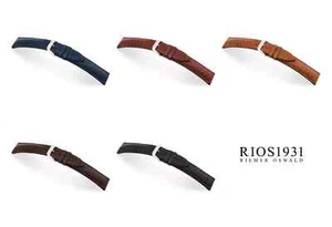 RIOS1931 Imperial - Alligator Leather Watch Band (248) - 5 Colors - Picture 1 of 7