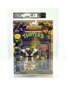 TEENAGE MUTANT NINJA TURTLES SHOGUN SHOATE TMNT AFA GRADED 1994 PLAYMATES - Picture 1 of 15
