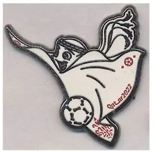 Pin (badge) FIFA World Cup 2022 Qatar - Mascot #3 - Picture 1 of 1
