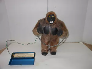 1960's BATTERY OPERATED MARX KING KONG - CLEAN - WORKING! - SUPER NICE! - Picture 1 of 8