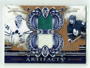 10-11 UD Artifacts Tundra Tandems  J-S Giguere--Phil Kessel  /125  Jerseys