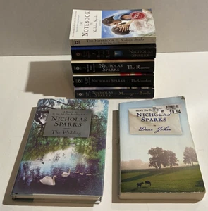 2003 HCDJ 1ST ED - THE WEDDING - NICHOLAS SPARKS & BOOK LOT - THE NOTEBOOK - - Bild 1 von 2