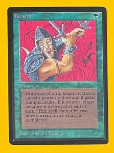 MTG BERSERK Beta (OldManMTG 012-523) - Bild 1 von 11
