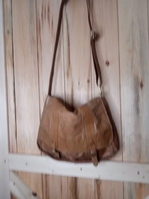 DAKOTA TUMI Patina Tan Leather Bag Travel Carry On Satchel Flaws - Image 1 of 4