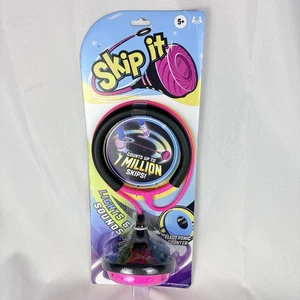 Skip It Retro Outdoor Toy, Light up Ball and Digital Counter PINK Soft Foam Pad - Picture 1 of 4
