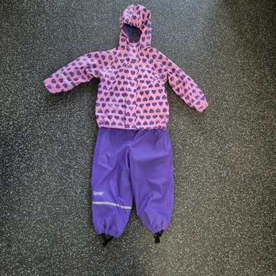 Matsch- und Buddelhose und Jacke, gefüttert, Herbst/Winter, 104 - Bild 1 von 4