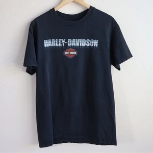 Harley Davidson Ocean City MD Graphic T Shirt Motorcycle Biker Mens Large 2009 - Picture 1 of 10