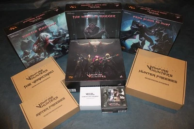 The Order of Vampire Hunters Dark Gate Games Kickstarter Bundle + componenti aggiuntivi nuovi  - Immagine 1 di 4