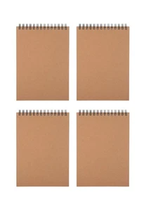 Steno Notebooks Kraft Paper Covers (Four 5 x 7 Notepads) - Picture 1 of 9