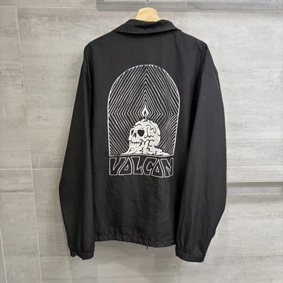 Volcom Men’s Windbreaker Jacket Black Size 2XL - Image 1 of 4