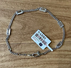 Pulsera Nadri Cristal Tono Plata - Imagen 1 de 6