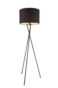 LUXUS STEHLAMPE STEHLEUCHTE STANDLEUCHTE LESELAMPE LESELEUCHTE SCHWARZ 60836468 - Bild 1 von 5